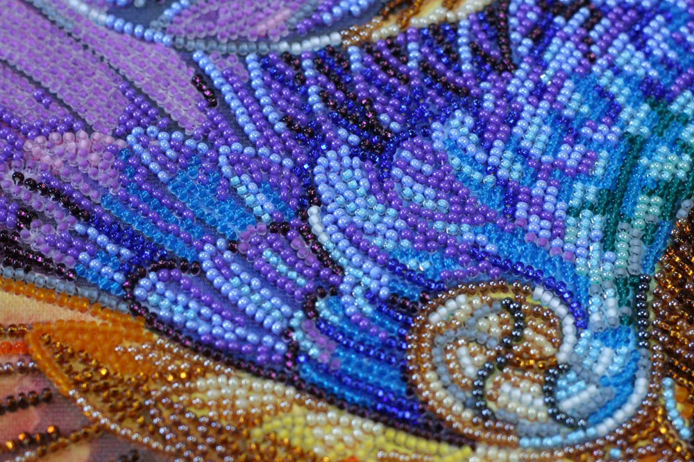 Bead Embroidery Kit Main Bead Embroidery Kit Two elements