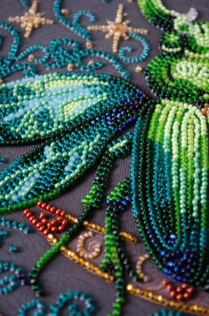 Bead Embroidery Kit Main Bead Embroidery Kit Nature Totem