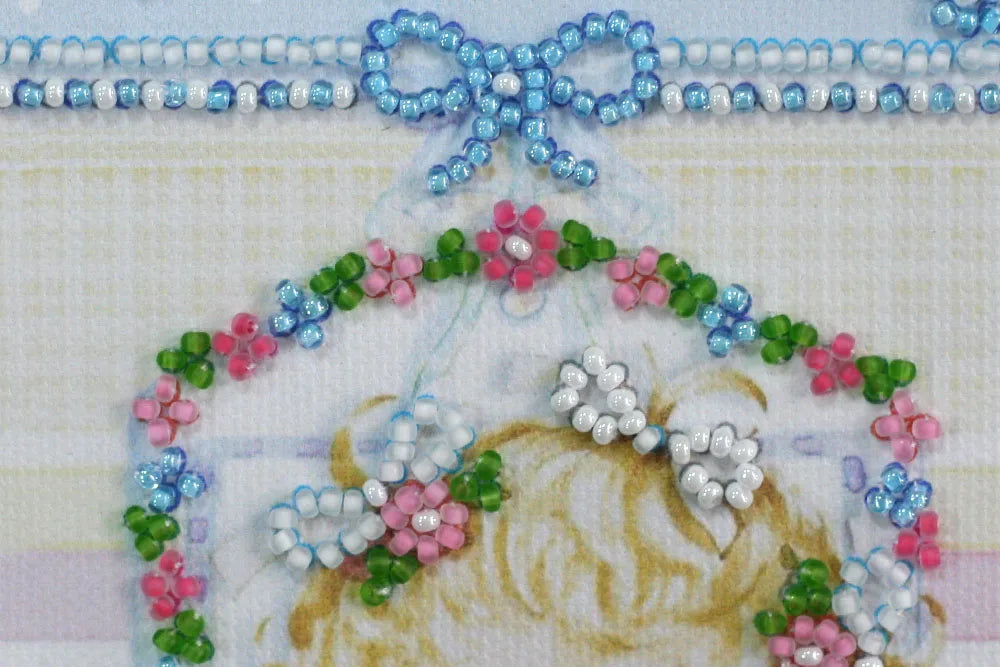 Postcards Bead Embroidery Kit Angel