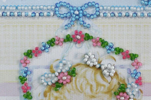 Postcards Bead Embroidery Kit Angel