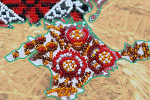 Bead Embroidery Kit Main Bead Embroidery Kit Embroidered Ukraine