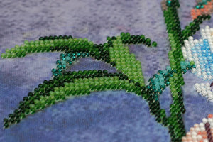 Bead Embroidery Kit Main Bead Embroidery Kit Blooming sorbet