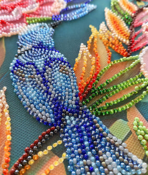 Bead Embroidery Kit Main Bead Embroidery Kit Spring commotion