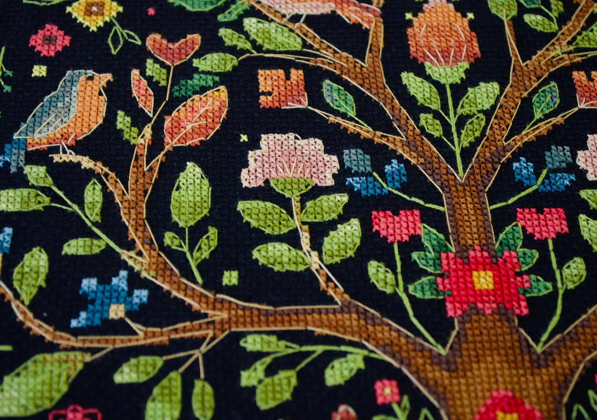 Cross Stitch Kit For Cushion Cross-stitch kits The Tree of Forest Tales (Ethnic themes)