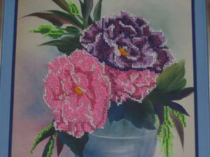 Bead Embroidery Kit Main Bead Embroidery Kit Peonis