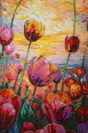 Bead Embroidery Kit Main Bead Embroidery Kit Spring rhythm