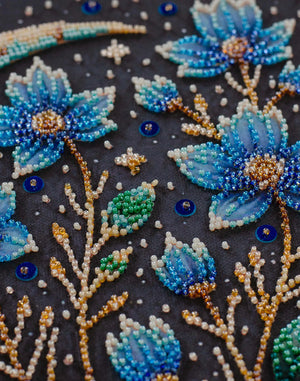 Bead Embroidery Kit Main Bead Embroidery Kit A magical night