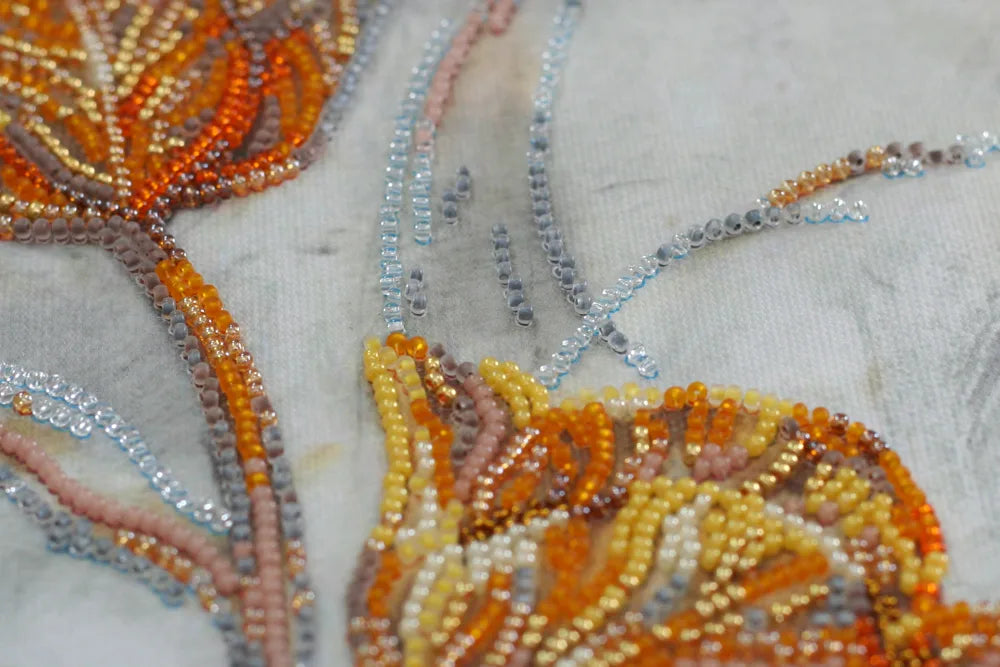 Bead Embroidery Kit Main Bead Embroidery Kit Ball of flowers