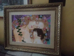 Bead Embroidery Kit Main Bead Embroidery Kit Mother and Child