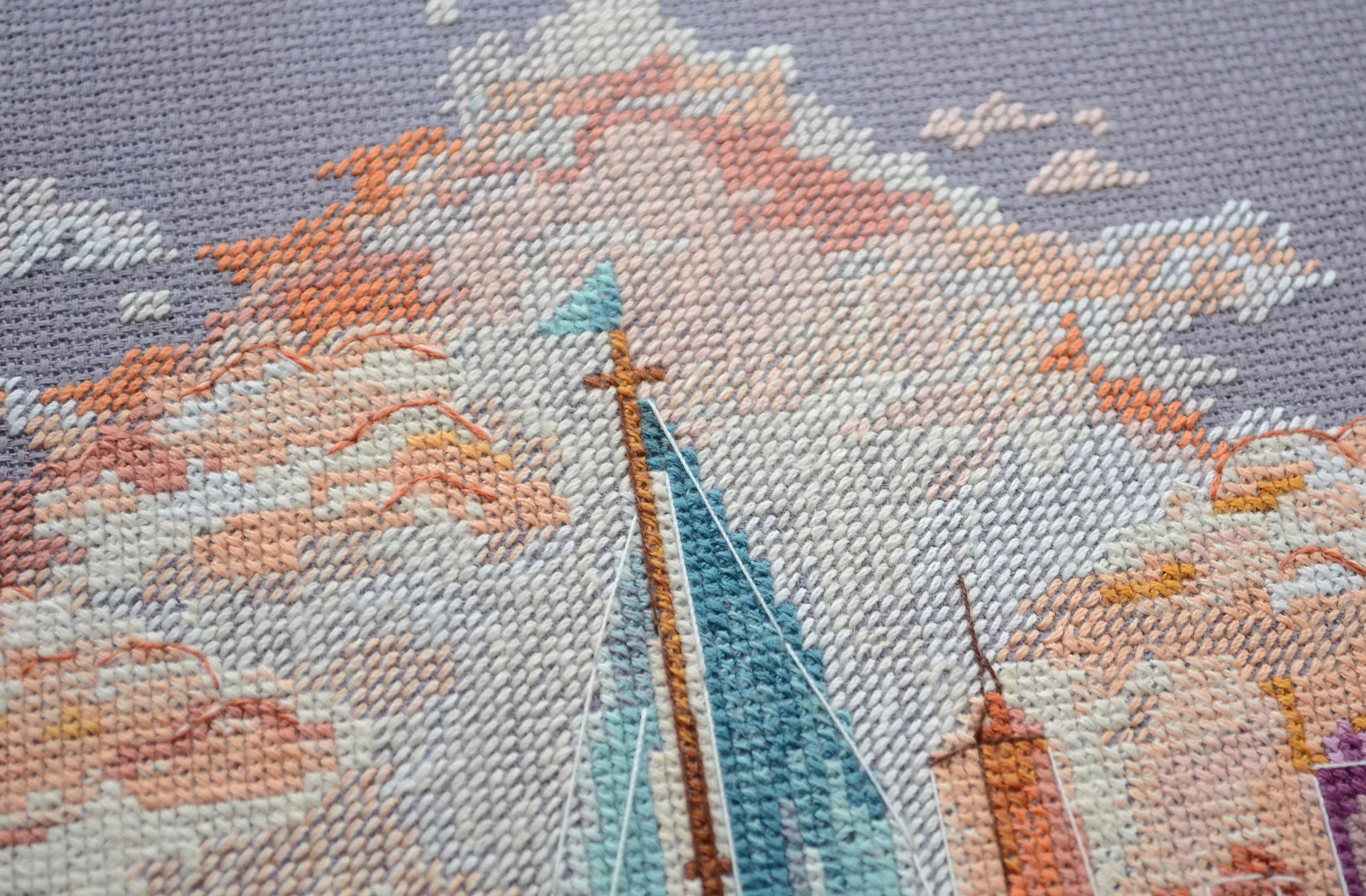 Cross Stitch Kit Cross-stitch kits On the waves of adventure