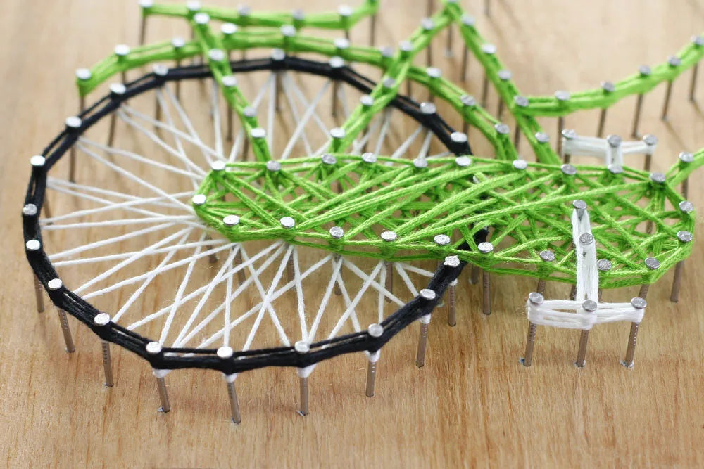 String Art Kit Creative Kit/String Art Bicycle
