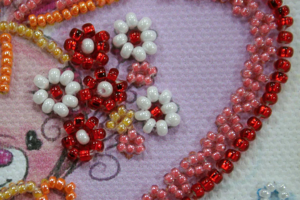 Magnets Bead Embroidery Kit Magnets Bead embroidery kit Bunny