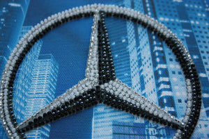 Bead Embroidery Kit Mini Bead embroidery kit Mercedes-Benz
