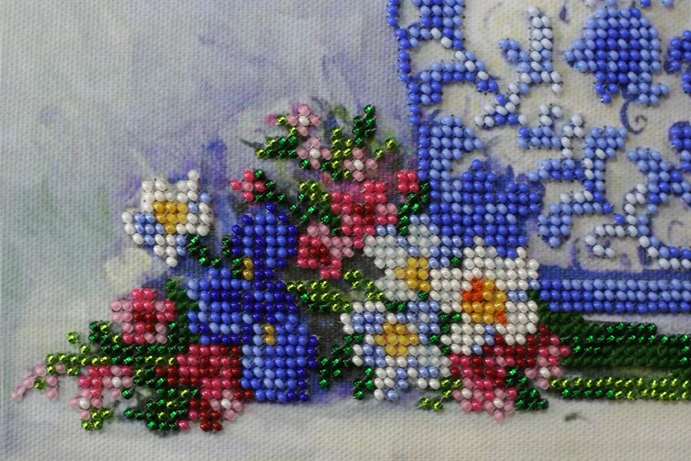 Bead Embroidery Kit Main Bead Embroidery Kit Fragrant round dance