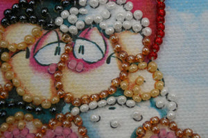 Magnets Bead Embroidery Kit Enamoured woollies – 2