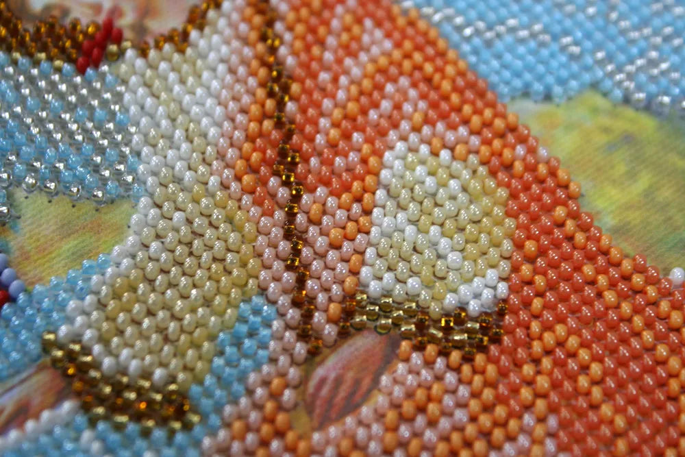 Bead Embroidery Kit Main Bead Embroidery Kit Holy Trinity