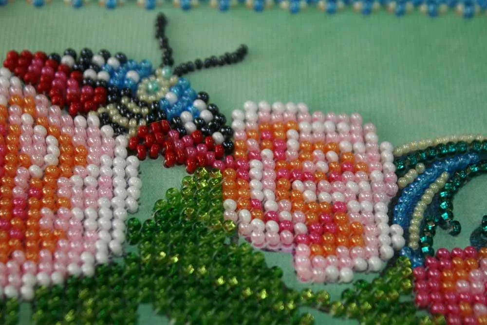 Photo Frame Bead Embroidery Kit Photo frame kit for bead embroidery Photo frame kit for bead embroidery "Luxury"
