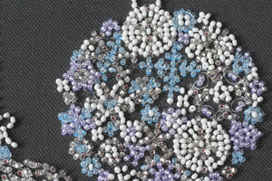 Bead Embroidery Kit Mid-sized bead embroidery kit Lace balls