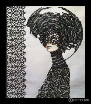 Bead Embroidery Kit Main Bead Embroidery Kit Morgana