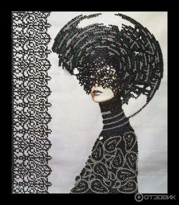 Bead Embroidery Kit Main Bead Embroidery Kit Morgana