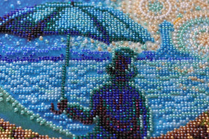 Bead Embroidery Kit Main Bead Embroidery Kit Moonlight Sonata