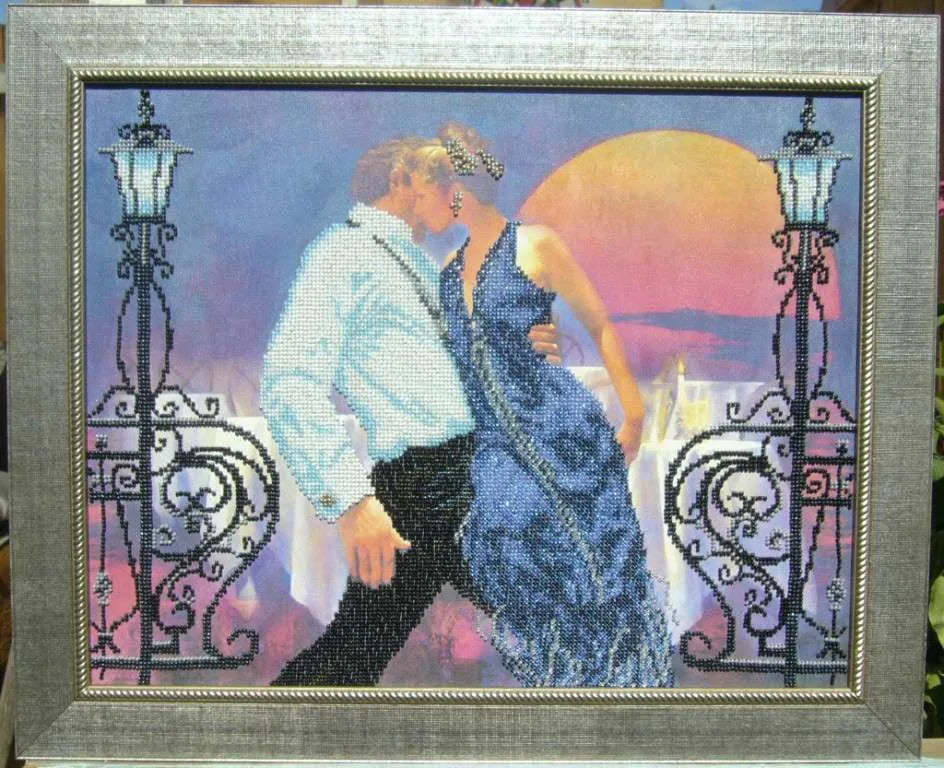 Bead Embroidery Kit Main Bead Embroidery Kit Tango