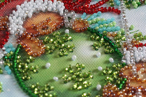 Bead Embroidery Kit Mini Bead embroidery kit Cute fun
