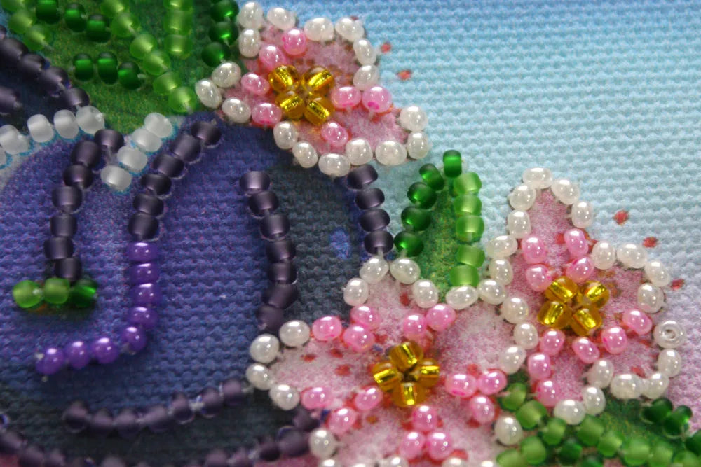 Magnets Bead Embroidery Kit Plums