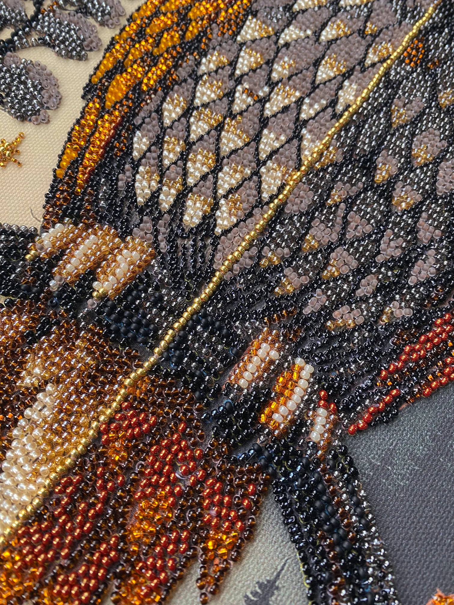 Bead Embroidery Kit Main Bead Embroidery Kit The oracle between day and night