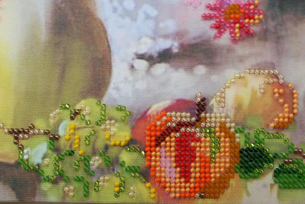 Bead Embroidery Kit Main Bead Embroidery Kit Marguerites