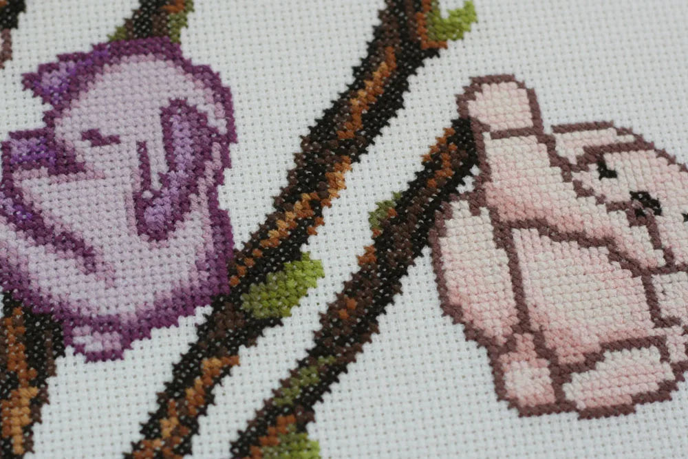 Cross Stitch Kit Cross-stitch kits March rabbits