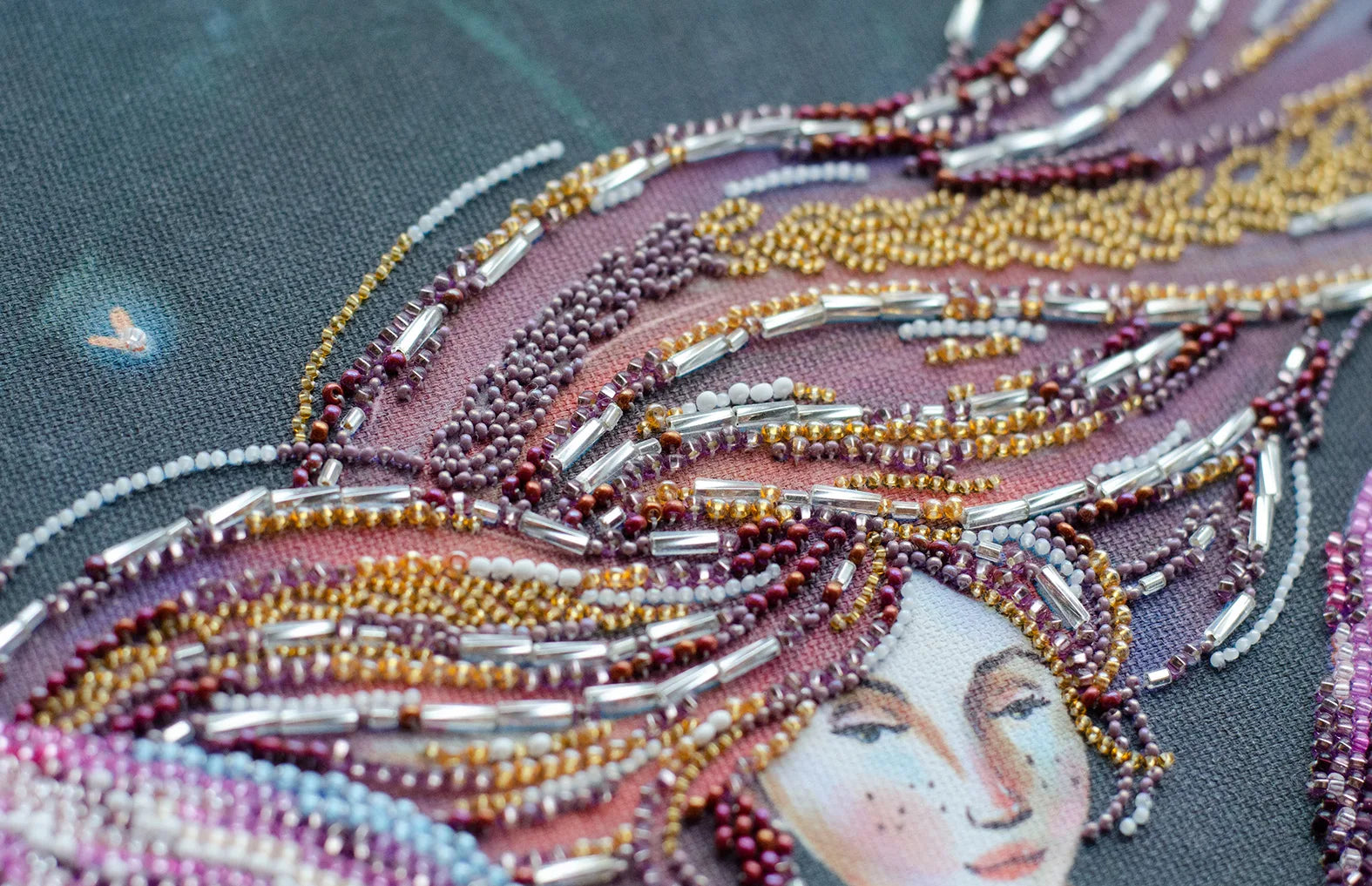 Bead Embroidery Kit Main Bead Embroidery Kit Summer night