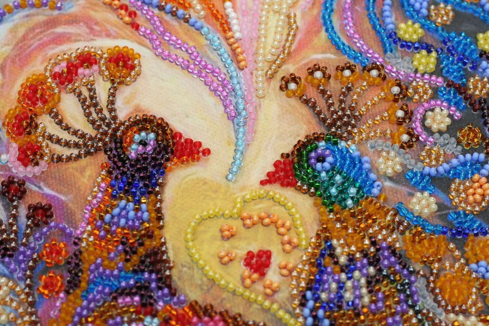 Bead Embroidery Kit Main Bead Embroidery Kit Talismans of happiness