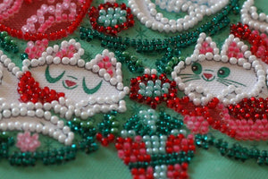 Bead Embroidery Kit Mid-sized bead embroidery kit Decorate