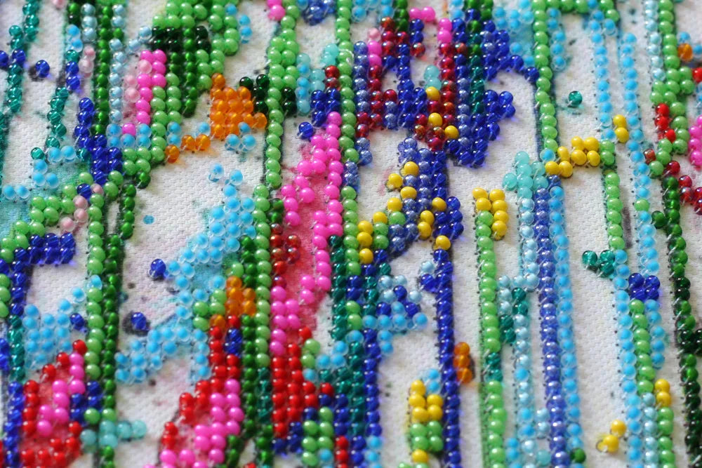 Bead Embroidery Kit Main Bead Embroidery Kit Rain for lovers