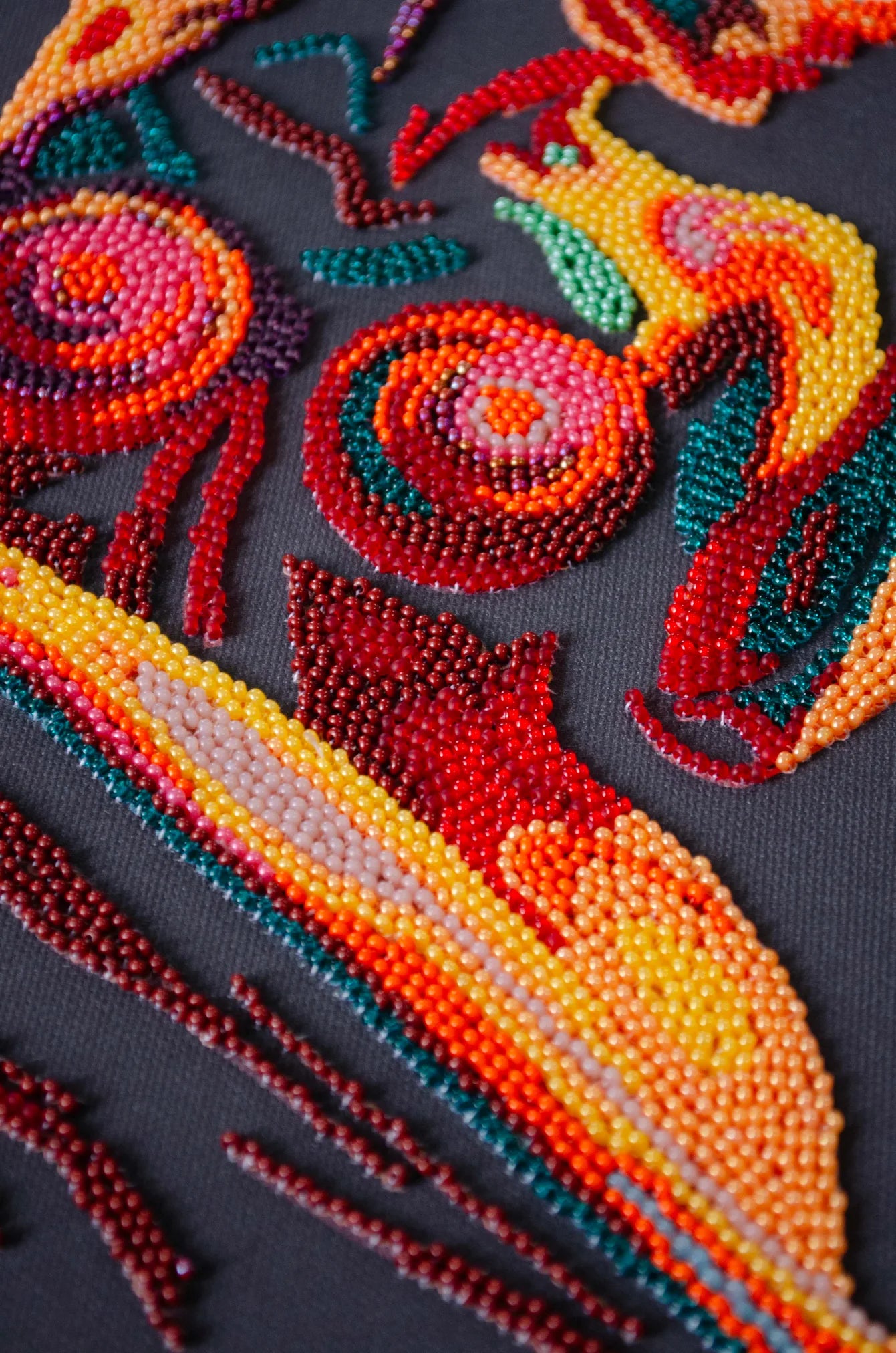 Bead Embroidery Kit Main Bead Embroidery Kit The essence of femininity