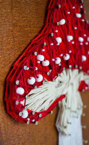 String Art Kit Creative Kit/String Art Amanita