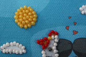 Magnets Bead Embroidery Kit Magnets Bead embroidery kit Enamoured woollies – 1