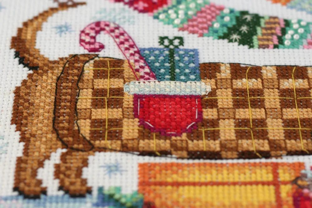 Cross Stitch Kit Cross-stitch kits I am feeling a holiday