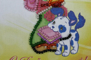 Postcards Bead Embroidery Kit The Knowledge Day – 1