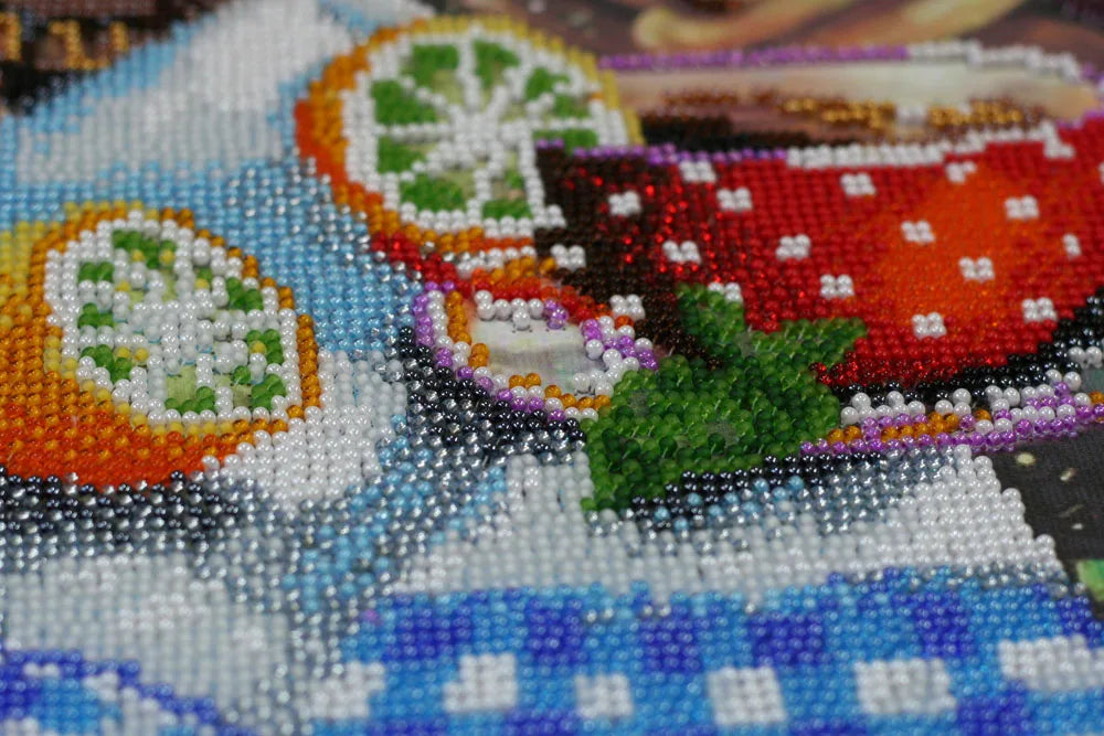 Bead Embroidery Kit Main Bead Embroidery Kit At the samovar