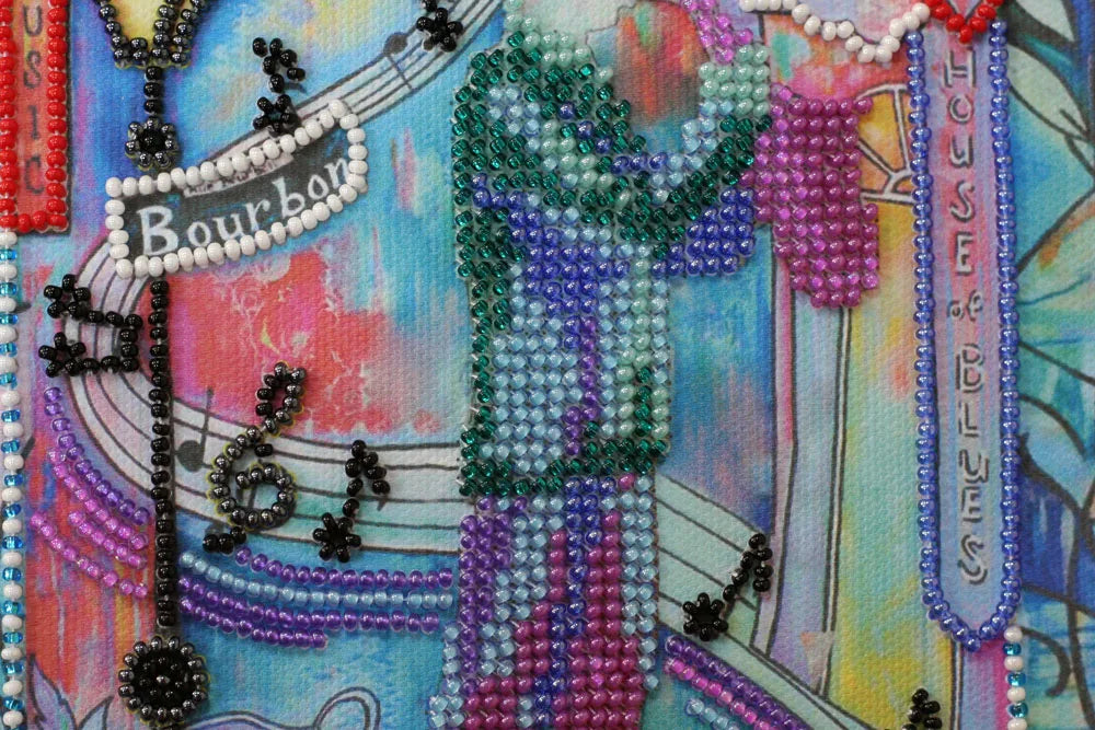 Bead Embroidery Kit Mini Bead embroidery kit Jazzy
