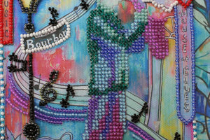 Bead Embroidery Kit Mini Bead embroidery kit Jazzy