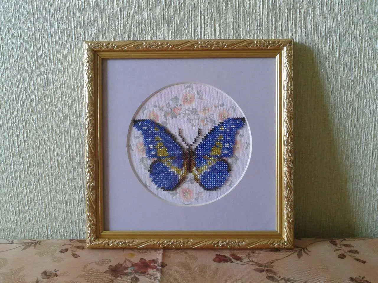 Bead Embroidery Kit Mini Bead embroidery kit Butterfly