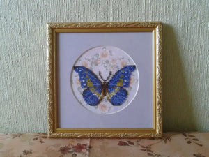 Bead Embroidery Kit Mini Bead embroidery kit Butterfly