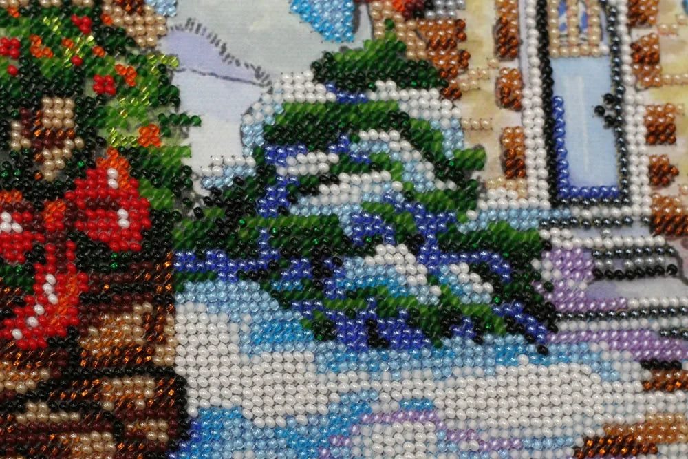Bead Embroidery Kit Main Bead Embroidery Kit Fabulous winter - 1
