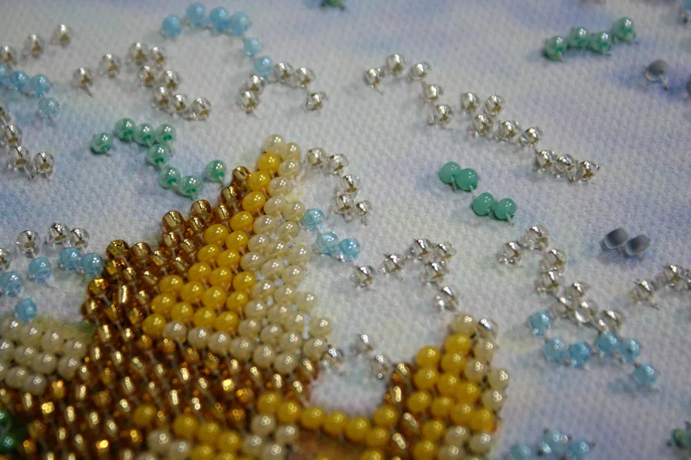 Bead Embroidery Kit Main Bead Embroidery Kit Sand castle