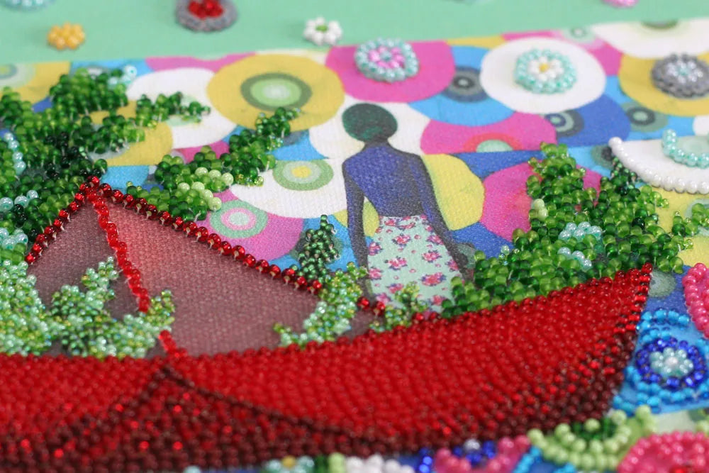 Bead Embroidery Kit Main Bead Embroidery Kit Spring is coming - spring is the way!