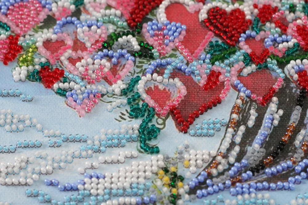 Bead Embroidery Kit Main Bead Embroidery Kit Tree of love