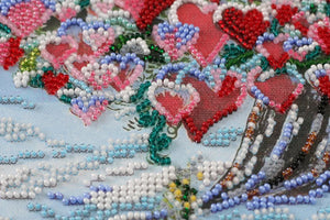 Bead Embroidery Kit Main Bead Embroidery Kit Tree of love